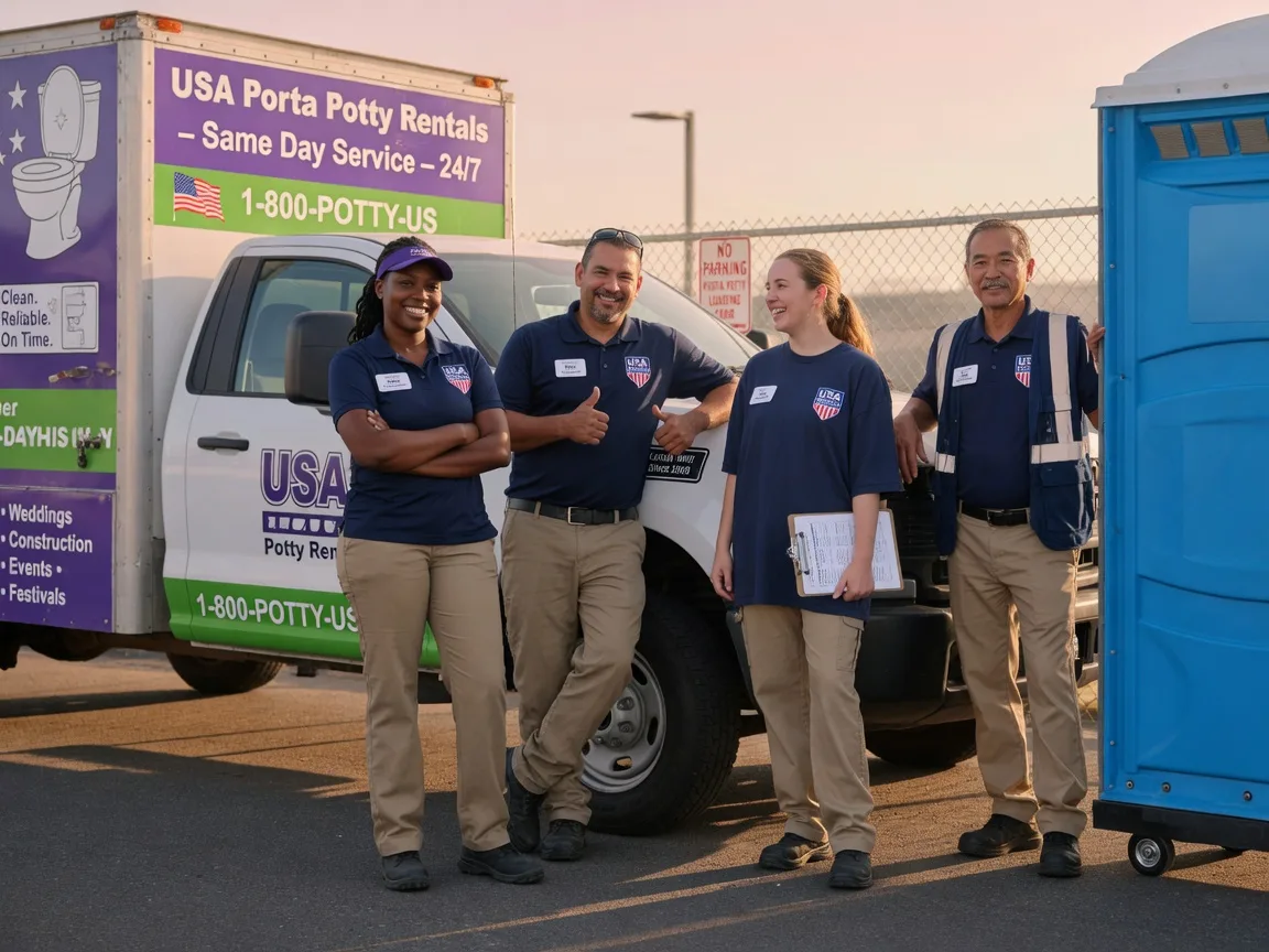 Porta Potty Rental company in Riegelsville, PA